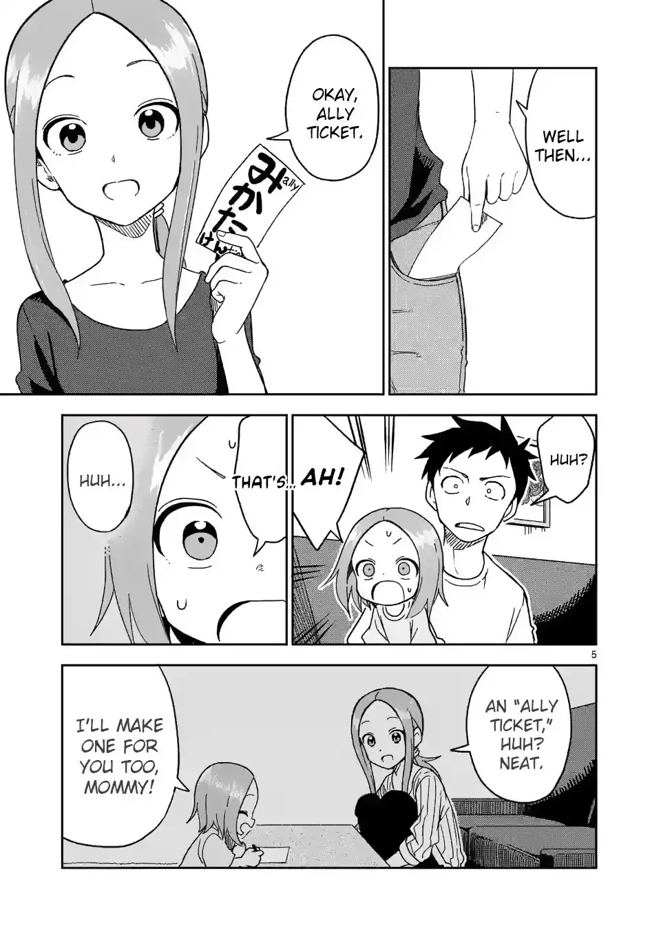 Karakai Jouzu no (Moto) Takagi-san Chapter 187 5